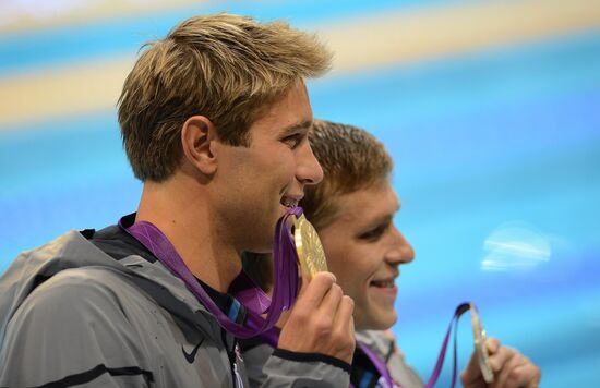 Olympics 2012 Swimming. Day Three. Finals