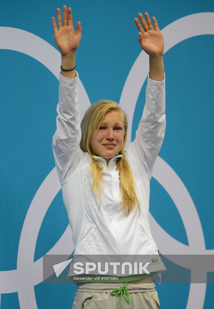 Olympics 2012 Swimming. Day Three. Finals