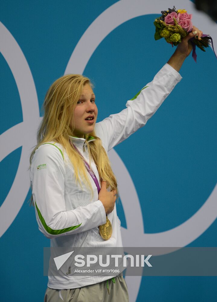 Olympics 2012 Swimming. Day Three. Finals