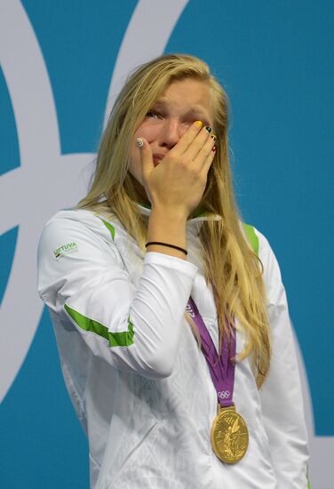 Olympics 2012 Swimming. Day Three. Finals