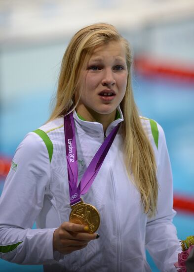 Olympics 2012 Swimming. Day Three. Finals