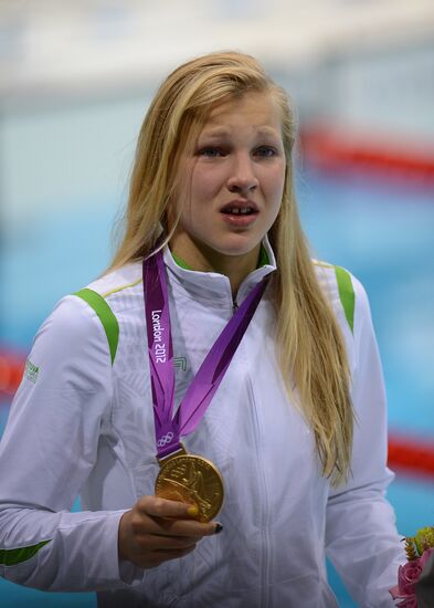 Olympics 2012 Swimming. Day Three. Finals