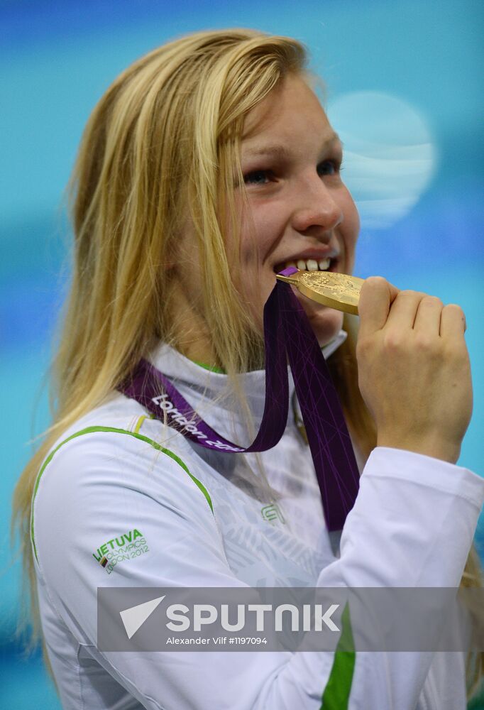 Olympics 2012 Swimming. Day Three. Finals