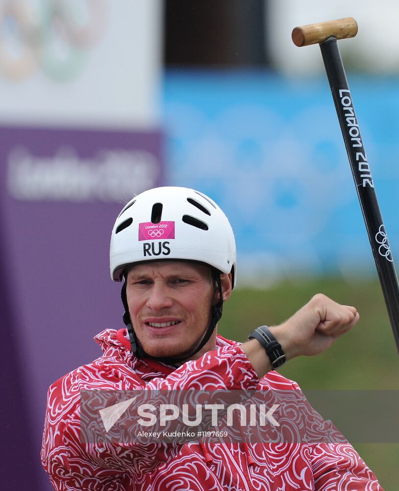 2012 Olympics. Men's Canoe Slalom Singles