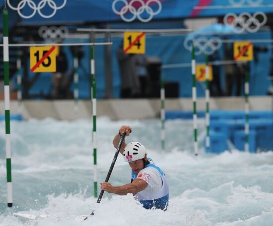 2012 Olympics. Men's Canoe Slalom Singles