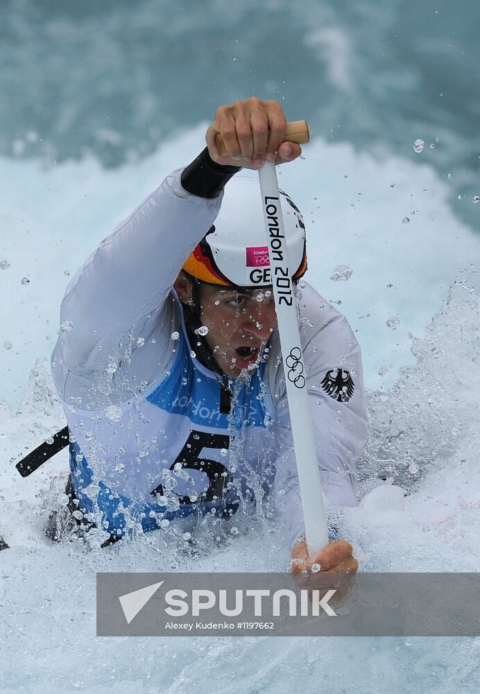 2012 Olympics. Men's Canoe Slalom Singles