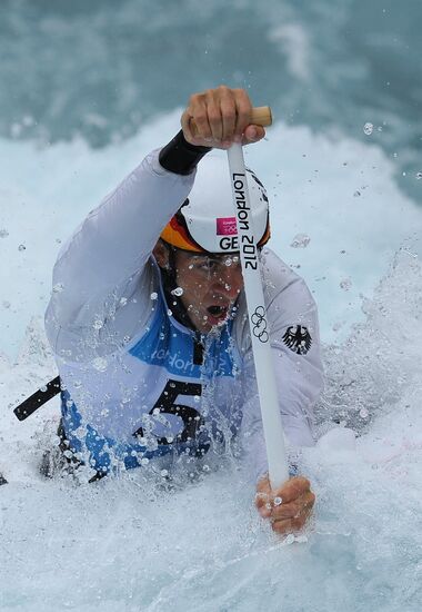 2012 Olympics. Men's Canoe Slalom Singles