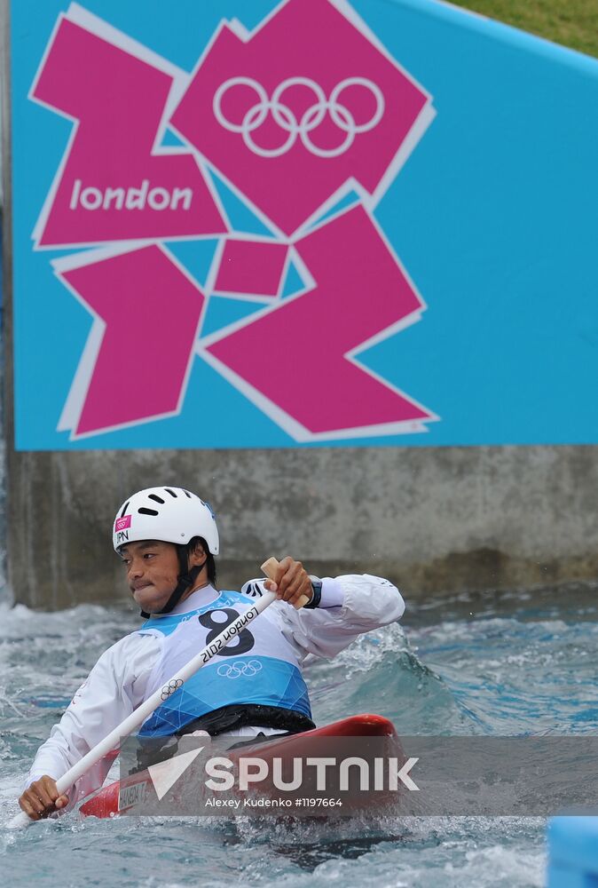 2012 Olympics. Men's Canoe Slalom Singles