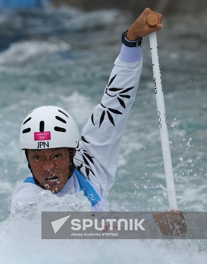 2012 Olympics. Men's Canoe Slalom Singles