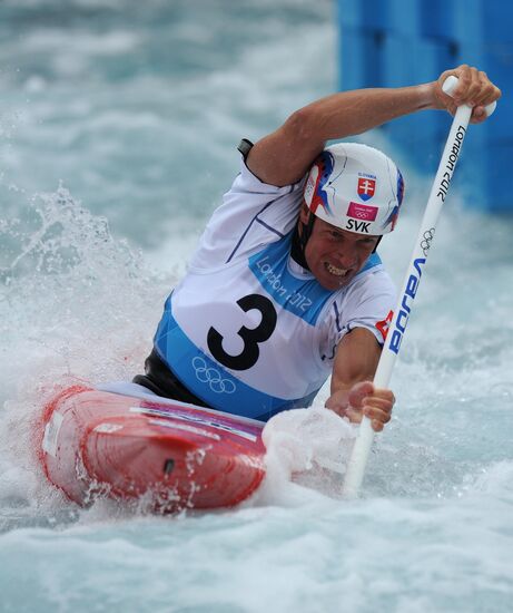 2012 Olympics. Men's Canoe Slalom Singles