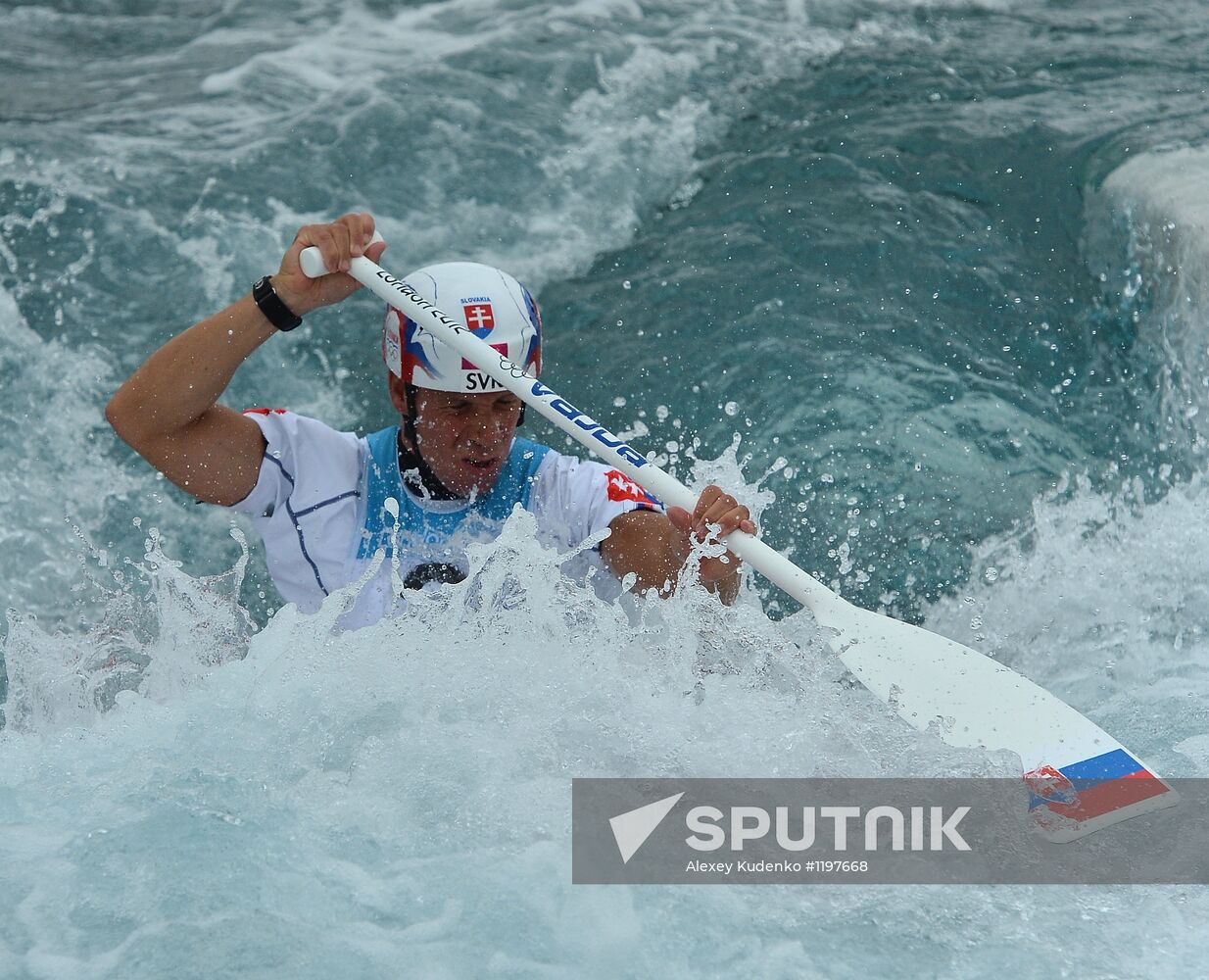 2012 Olympics. Men's Canoe Slalom Singles