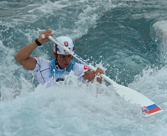 2012 Olympics. Men's Canoe Slalom Singles