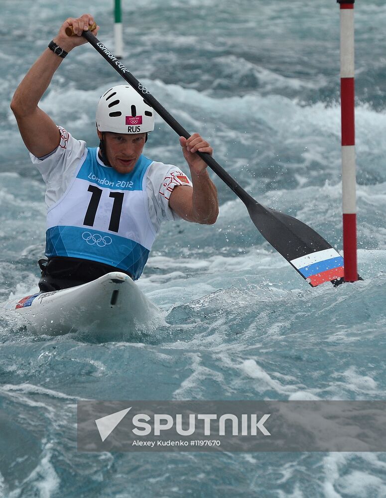 2012 Olympics. Men's Canoe Slalom Singles