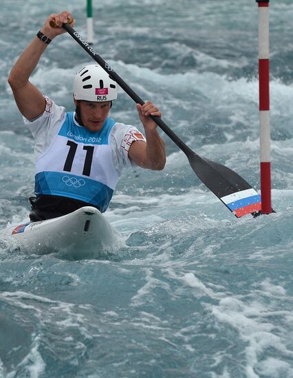 2012 Olympics. Men's Canoe Slalom Singles