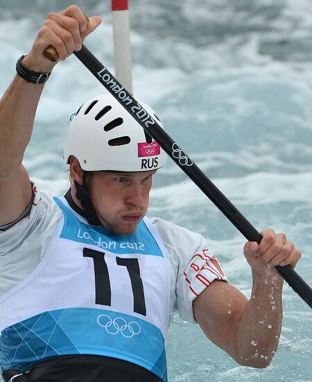 2012 Olympics. Men's Canoe Slalom Singles