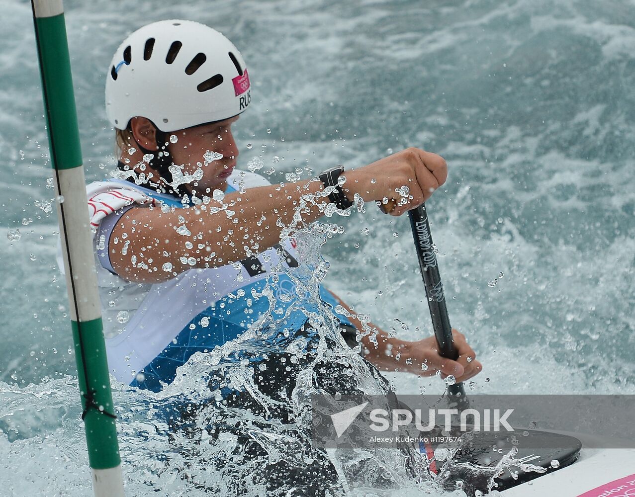 2012 Olympics. Men's Canoe Slalom Singles