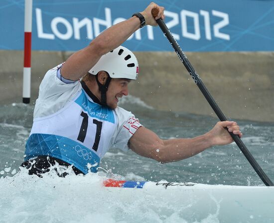 2012 Olympics. Men's Canoe Slalom Singles