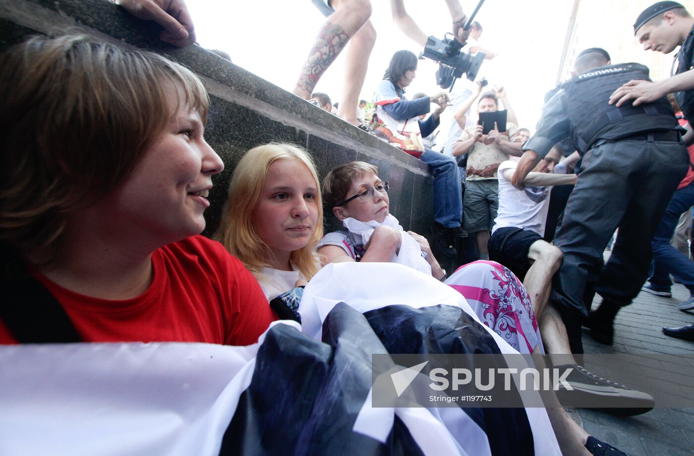 Strategy-31 rally in Moscow