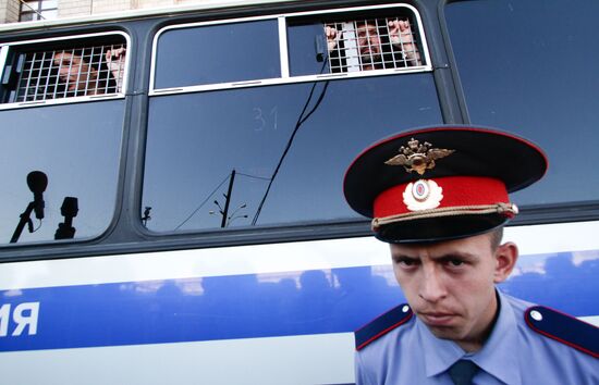 Strategy-31 rally in Moscow