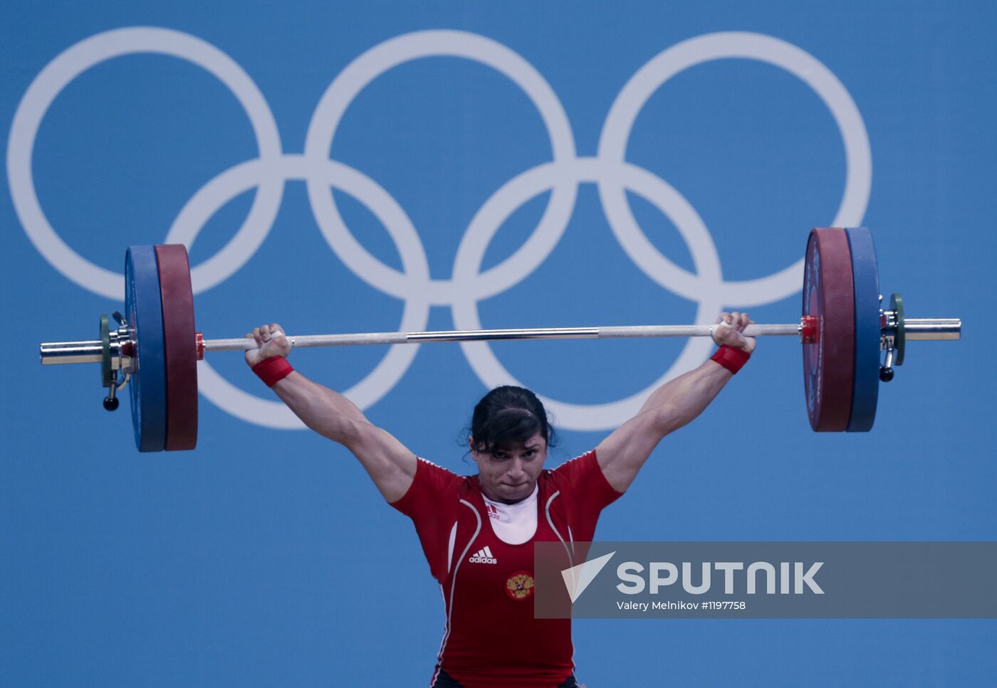 2012 Olympics. Weightlifting. Women's -63 kg