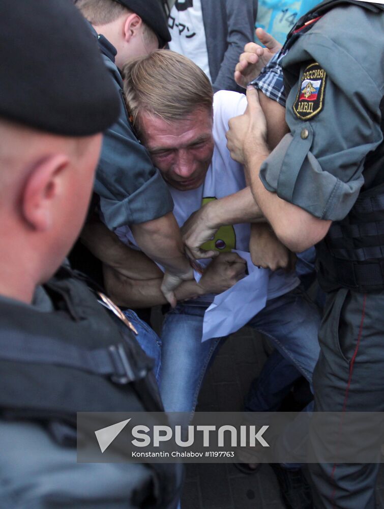 Strategy-31 rally in Moscow