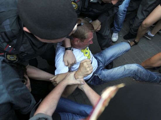 Strategy-31 rally in Moscow