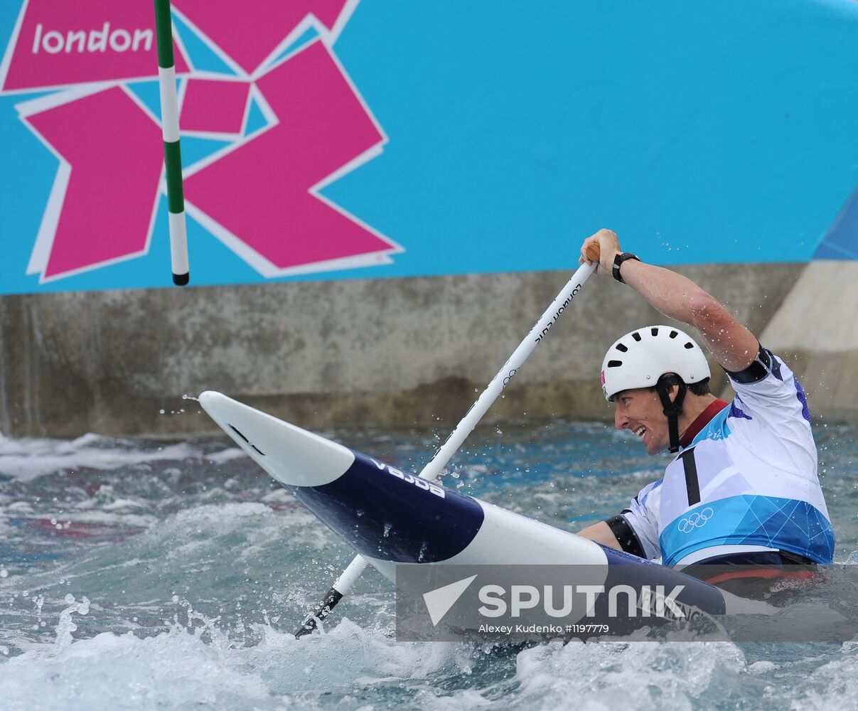 2012 Olympic Games. Men's Canoe Single