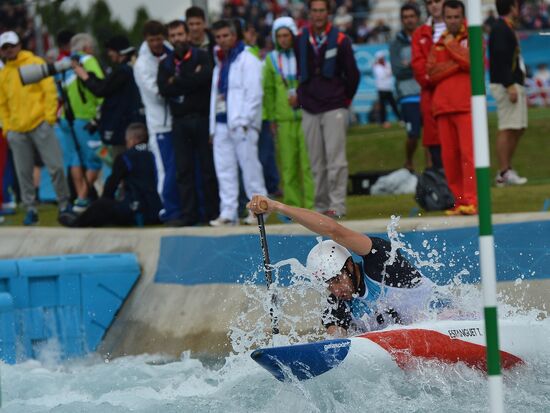 Olympics 2012 Rowing Slalom. Canoe. Men's Singles