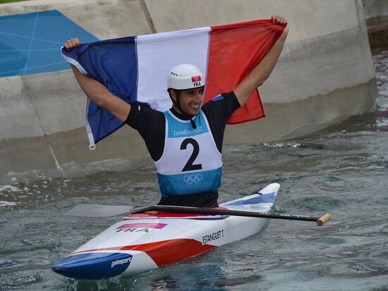 Olympics 2012 Rowing Slalom. Canoe. Men's Singles