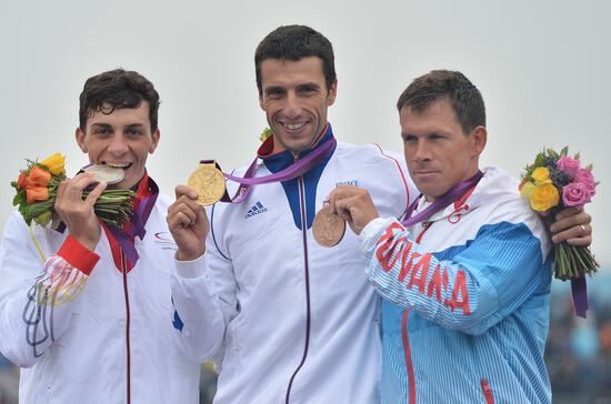 Olympics 2012 Rowing Slalom. Canoe. Men's Singles