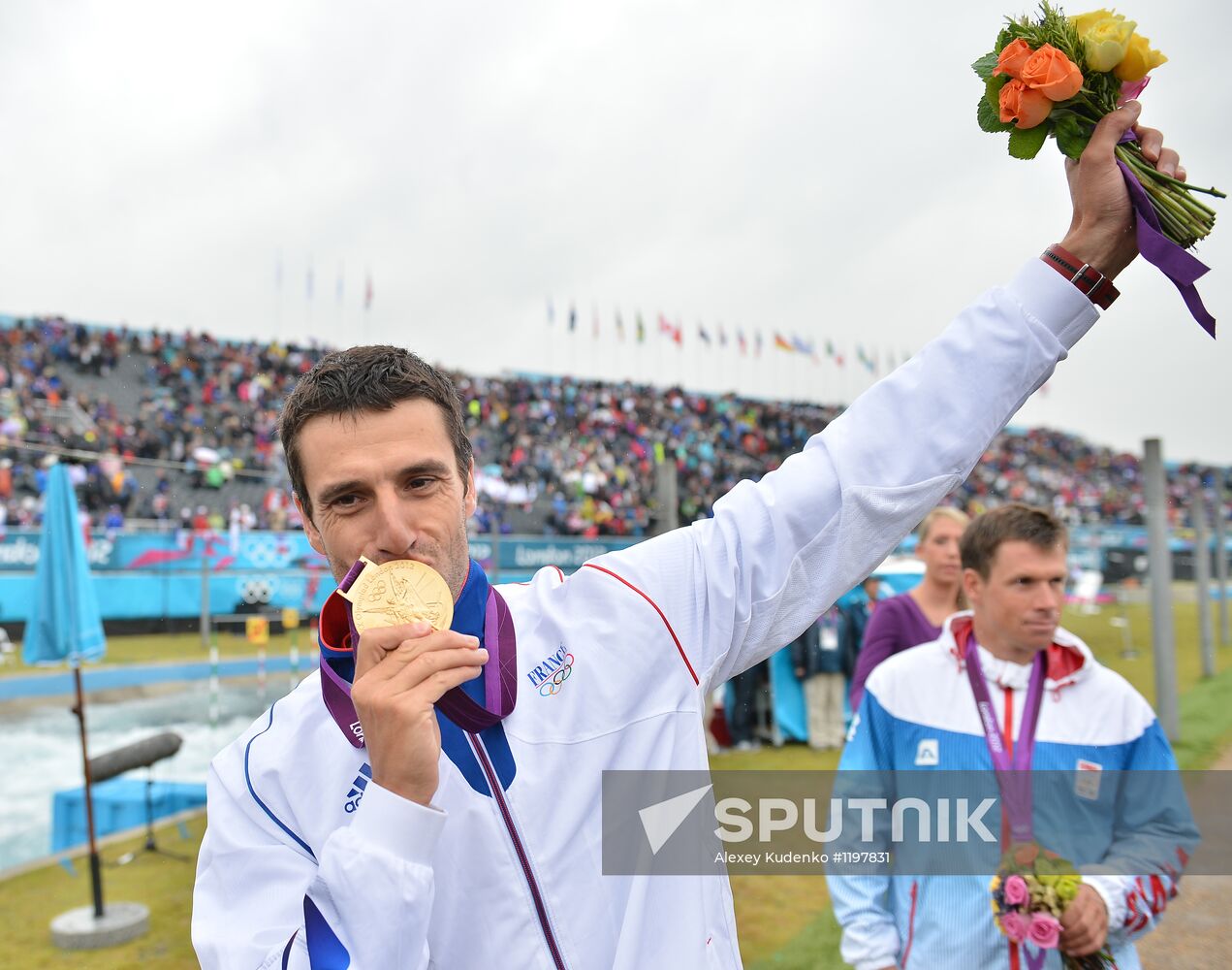 Olympics 2012 Rowing Slalom. Canoe. Men's Singles
