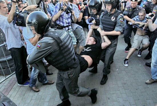 Strategy-31 rally in Moscow
