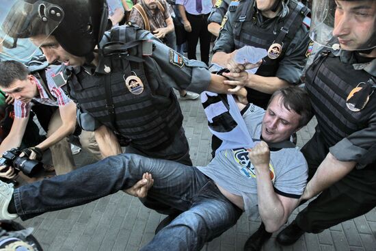 Strategy-31 rally in Moscow