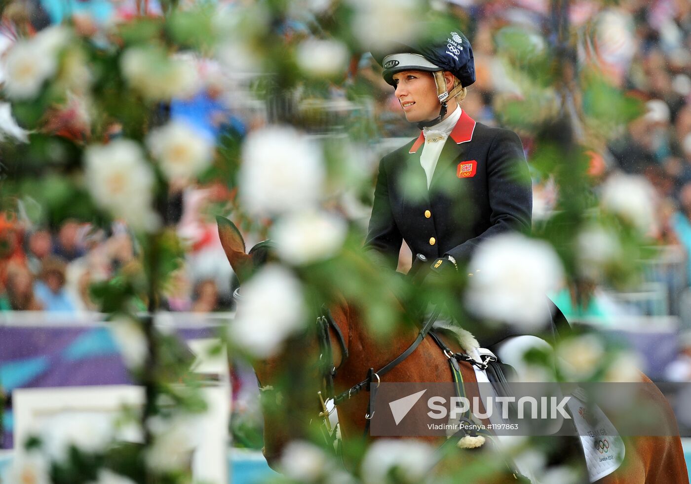 2012 Olympic Games. Equestrian. Individual Eventing. Jumping