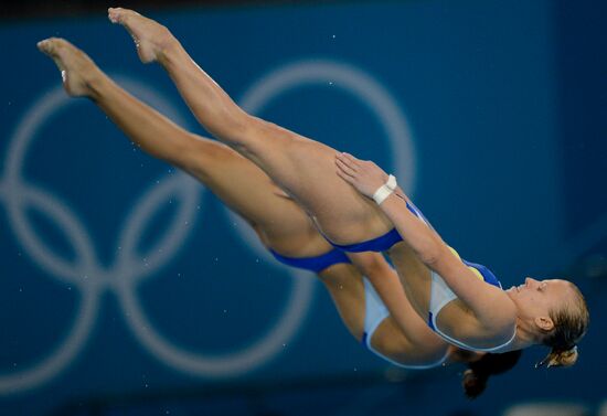 2012 Olympics. Women’s Synchronized 10m Platform Diving