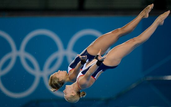 2012 Olympics. Women’s Synchronized 10m Platform Diving