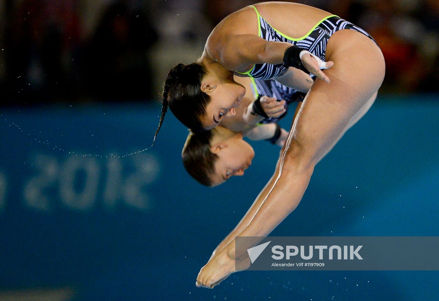 2012 Olympics. Women’s Synchronized 10m Platform Diving