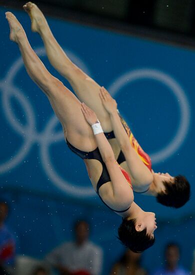 2012 Olympics. Women’s Synchronized 10m Platform Diving