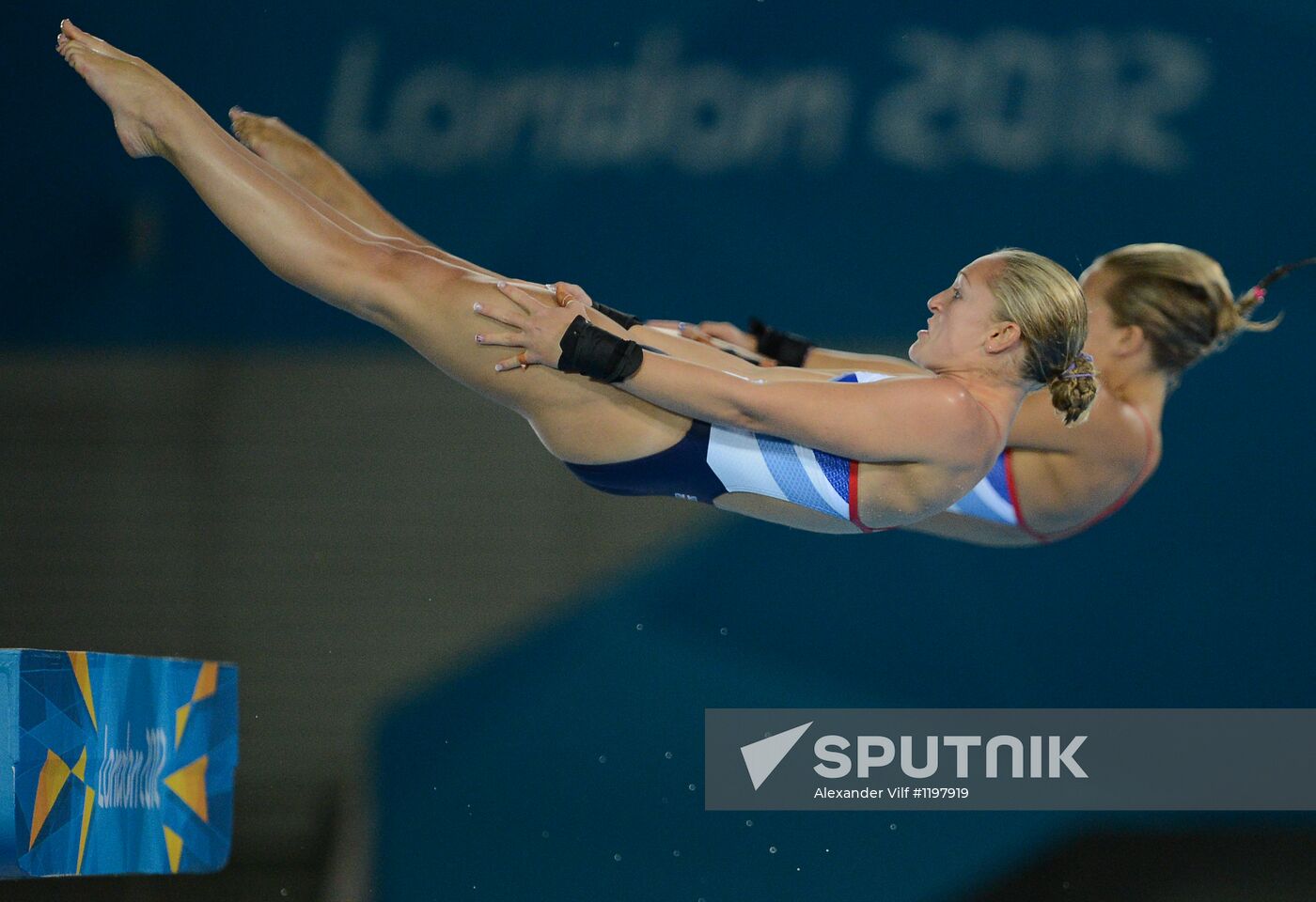 2012 Olympics. Women’s Synchronized 10m Platform Diving
