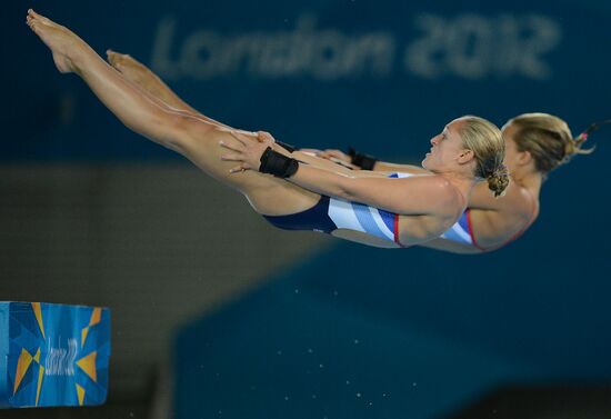 2012 Olympics. Women’s Synchronized 10m Platform Diving