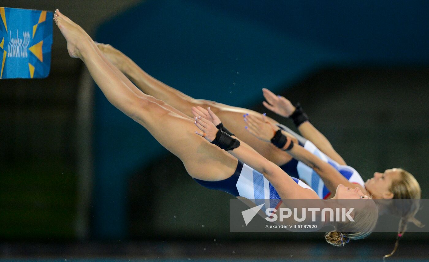 2012 Olympics. Women’s Synchronized 10m Platform Diving