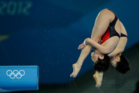 2012 Olympics. Women’s Synchronized 10m Platform Diving