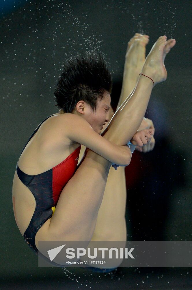 2012 Olympics. Women’s Synchronized 10m Platform Diving