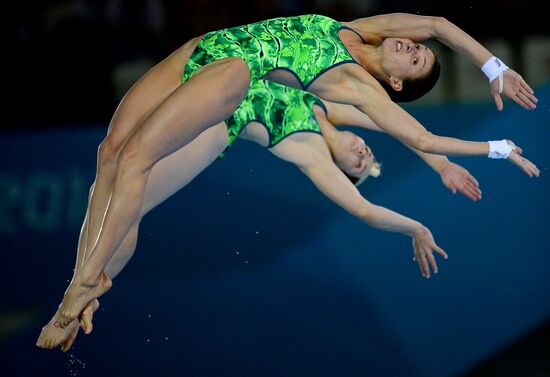 2012 Olympics. Women’s Synchronized 10m Platform Diving
