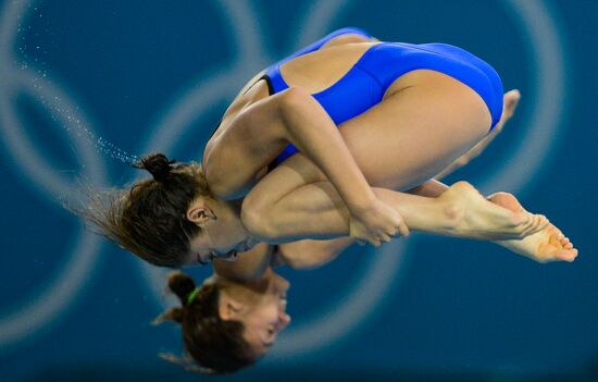 2012 Olympics. Women’s Synchronized 10m Platform Diving