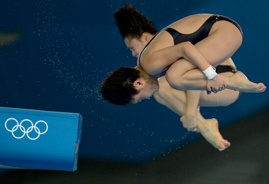 2012 Olympics. Women’s Synchronized 10m Platform Diving