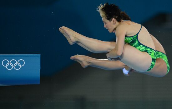 2012 Olympics. Women’s Synchronized 10m Platform Diving