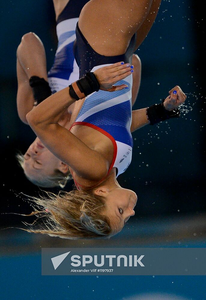 2012 Olympics. Women’s Synchronized 10m Platform Diving