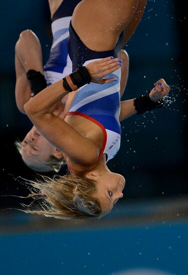 2012 Olympics. Women’s Synchronized 10m Platform Diving