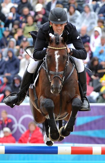 2012 Olympic Games. Equestrian. Individual Eventing. Jumping